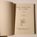 Daddy, Please Tell Me a Story : A Hidden Gem in Children’s Literature
